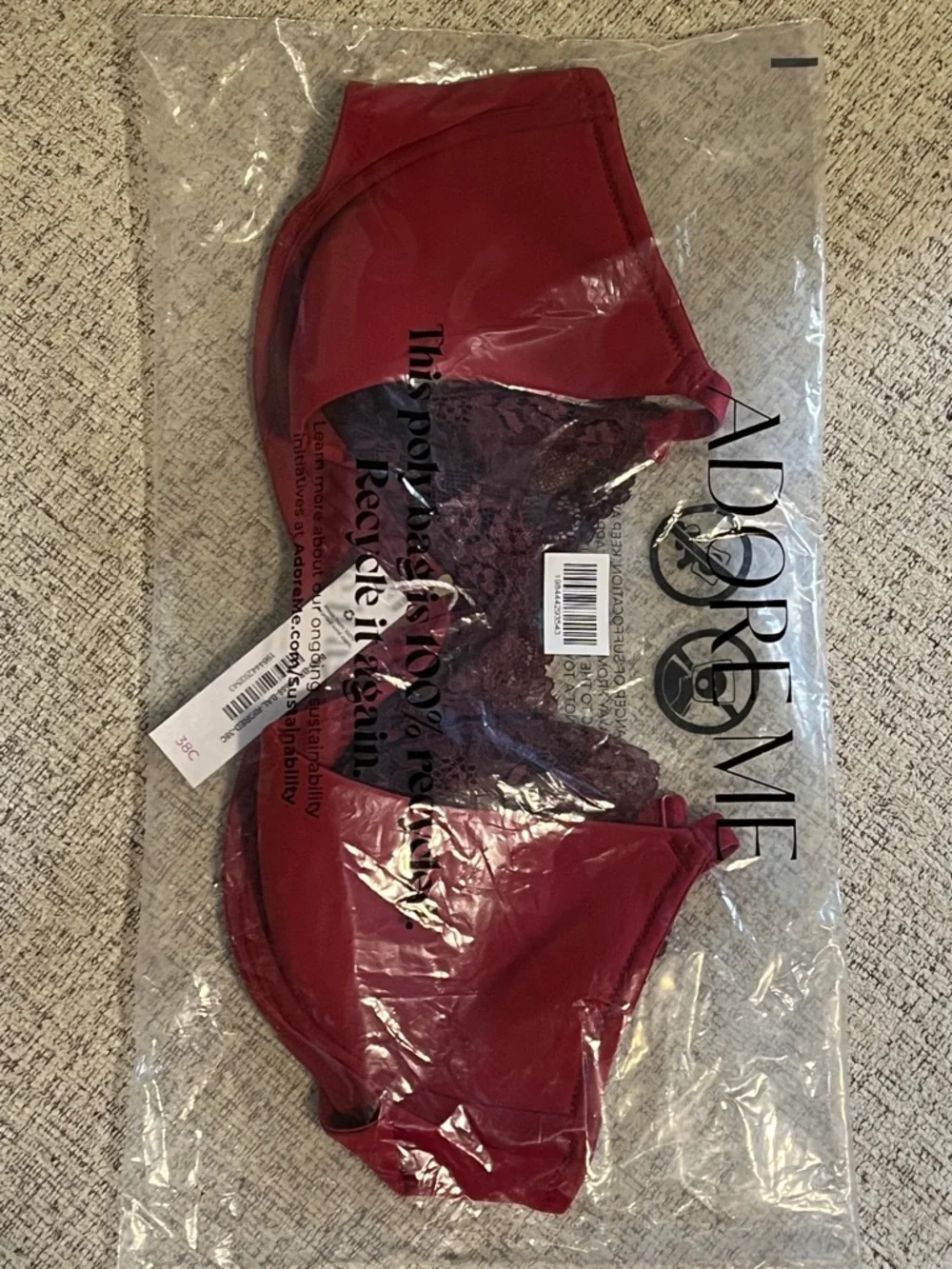 Adore Me Taissa Lightly Lined Balconette Bra 38C from Victoria’s Secret